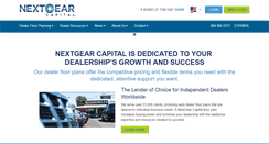 Desktop Screenshot of nextgearcapital.com